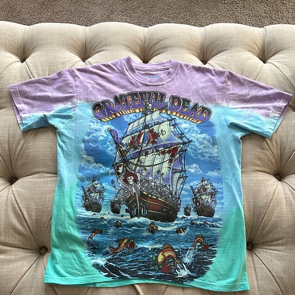 Liquid Blue Other - Liquid Blue Grateful Dead Multicolor Short Sleeve Tee